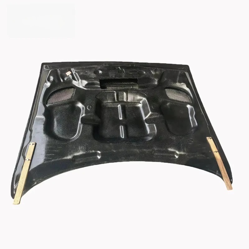High Quality Forged Carbon Fiber Engine Cover Hood New Condition Bonnet with Clips for  Challenger 2008-2023